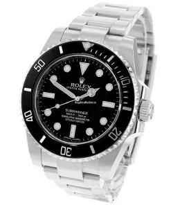 Luxury Fake Rolex Submariner 114060 40mm Steel Case Mens/unisex Watch
