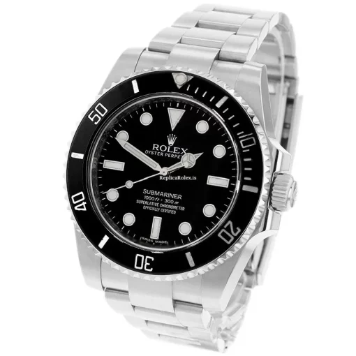Luxury Fake Rolex Submariner 114060 40mm Steel Case Mens/unisex Watch