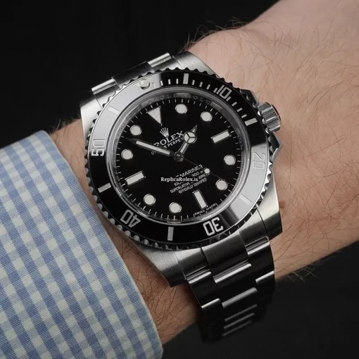 Luxury Fake Rolex Submariner 114060 40mm Steel Case Mens/unisex Watch - Image 13