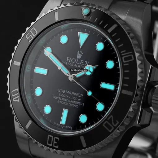 Luxury Fake Rolex Submariner 114060 40mm Steel Case Mens/unisex Watch - Image 2