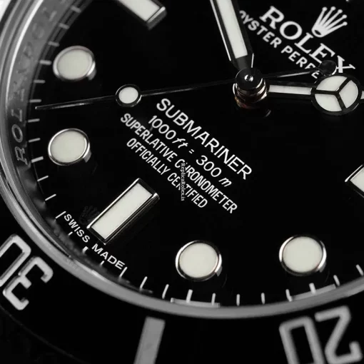 Luxury Fake Rolex Submariner 114060 40mm Steel Case Mens/unisex Watch - Image 7