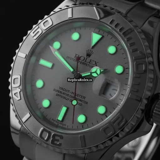 Nice Fake Rolex Yacht-master 40 16622 Automatic Movement 40mm Steel Case Mens/unisex Watch - Image 2