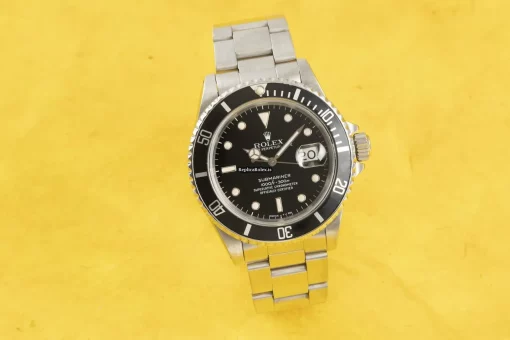 Incredible Replica Rolex Submariner Date 16610 Caliber 3135 Automatic Movement 40mm Steel Case Mens/unisex Watch - Image 2