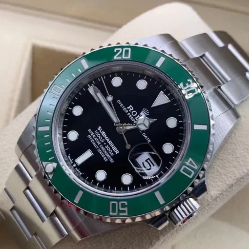 Discount Replica Rolex Submariner Date 126610lv Caliber 3235 Automatic Movement 41mm Steel Case Mens/unisex Watch - Image 4