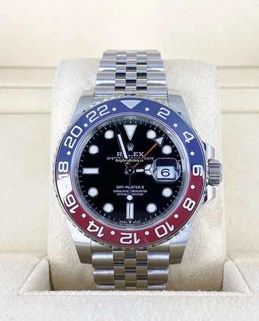 Well Made Fake Rolex Gmt-master II 126710blro Caliber 3285 Automatic Movement 40mm Steel Case Mens/unisex Watch - Image 3