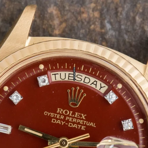 Pleasing Knockoff Rolex Day-date 36 1803 Caliber 1556 Automatic Movement 36mm Yellow Gold Case Mens/unisex Watch - Image 5