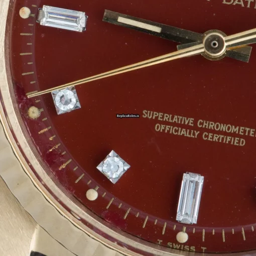 Pleasing Knockoff Rolex Day-date 36 1803 Caliber 1556 Automatic Movement 36mm Yellow Gold Case Mens/unisex Watch - Image 6