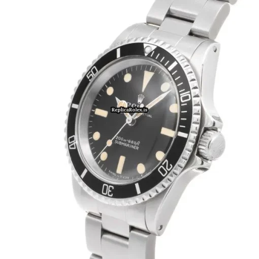 Durable Copies Rolex Submariner 5513 Caliber 1520 Automatic Movement 40mm Steel Case Watch - Image 2