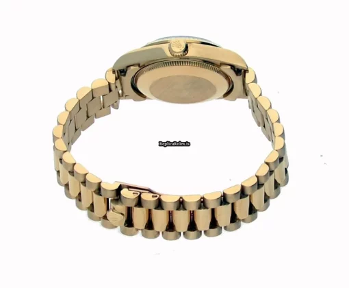 Recommend Replica Rolex Datejust 68278 Caliber 2135 Automatic Movement 31mm Yellow Gold Case Womens Watch - Image 7
