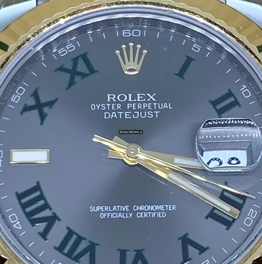 Trustworthy Replica Rolex Datejust II 116333 Caliber 3136 Automatic Movement 41mm Gold/steel Case Mens/unisex Watch - Image 3