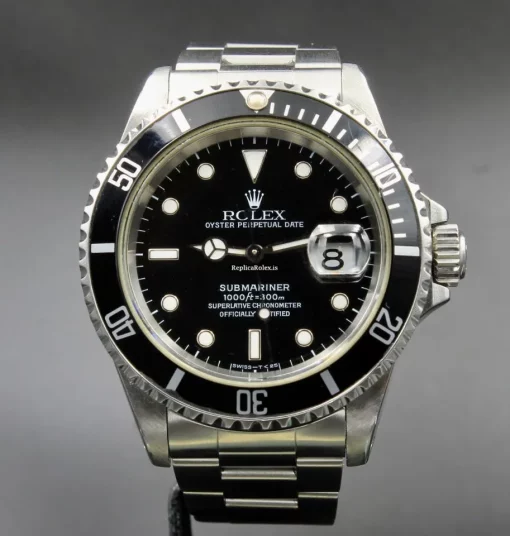 Fantastic Replica Rolex Submariner Date 16610 Caliber 3135 Automatic Movement 40mm Steel Case Mens/unisex Watch