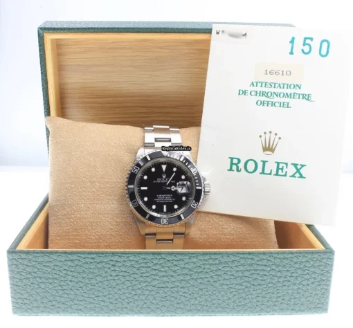 Fantastic Replica Rolex Submariner Date 16610 Caliber 3135 Automatic Movement 40mm Steel Case Mens/unisex Watch - Image 6