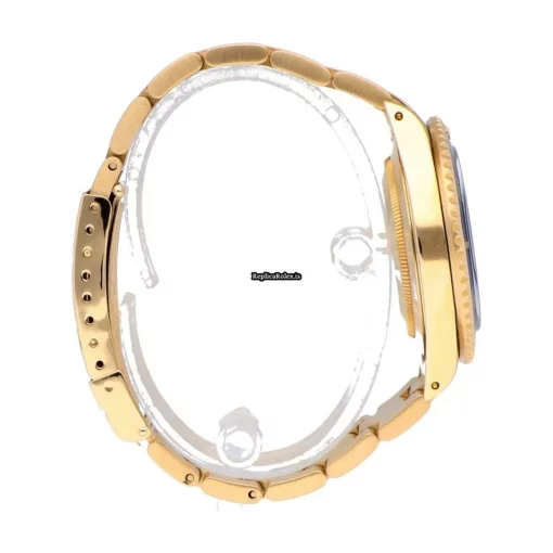 Fine Replica Rolex Submariner Date 16618 Caliber 3135 Automatic Movement 40mm Yellow Gold Case Mens/unisex Watch - Image 7