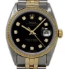 Defect Replica Rolex Oyster Perpetual Date 15053 Automatic Movement 34mm Steel Case Mens/unisex Watch