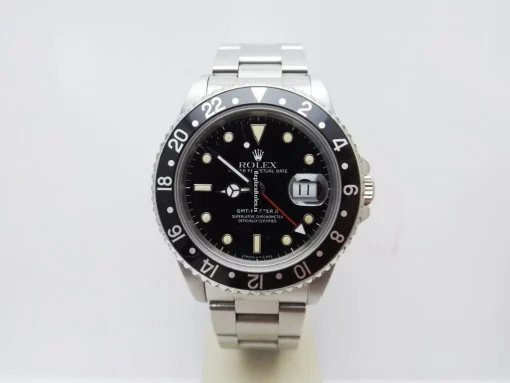 Cool Fake Rolex Gmt-master II 16710 Caliber 3185 Automatic Movement 40mm Steel Case Mens/unisex Watch
