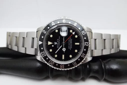 Cool Fake Rolex Gmt-master II 16710 Caliber 3185 Automatic Movement 40mm Steel Case Mens/unisex Watch - Image 10