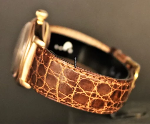 Cool Replica Rolex Bubble Back 3372 Cosc Automatic Movement 31mm Rose Gold Case Mens/unisex Watch - Image 6