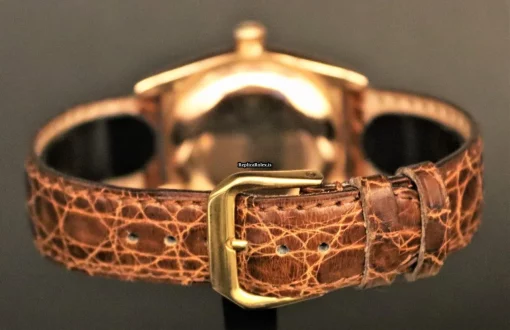 Cool Replica Rolex Bubble Back 3372 Cosc Automatic Movement 31mm Rose Gold Case Mens/unisex Watch - Image 8