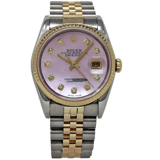 Cool Copy Rolex Datejust 16233 Automatic Movement 36mm Steel Case Mens/unisex Watch - Image 2