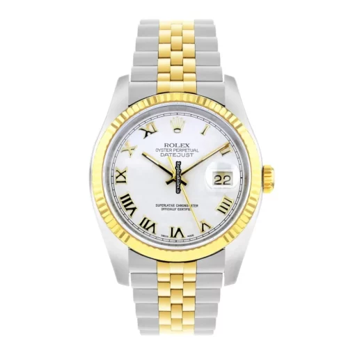 Unique Replica Rolex Datejust 16233 Automatic Movement 36mm Gold/steel Case Mens/unisex Watch