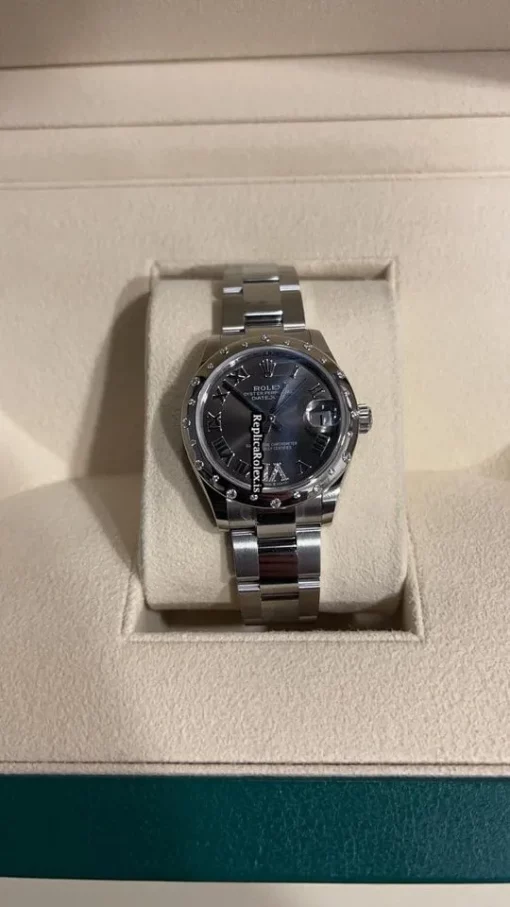 Suitable Replica Rolex Datejust 278344rbr Automatic Movement 31mm Steel Case Watch