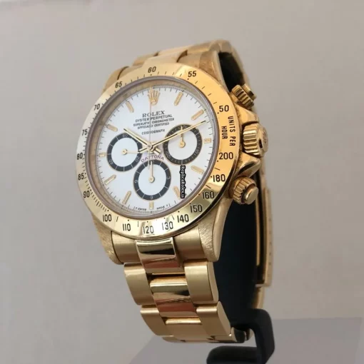 Design Replica Rolex Daytona 16528 Caliber 4030 Automatic Movement 40mm Yellow Gold Case Mens/unisex Watch - Image 3