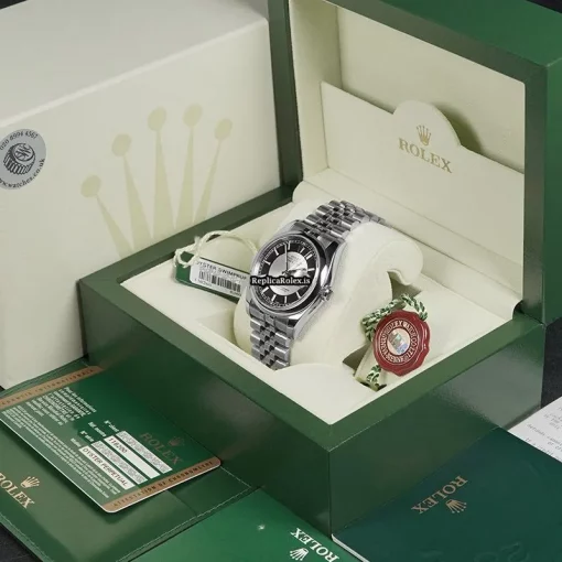 Appealing Fake Rolex Datejust 116200 Automatic Movement 36mm Steel Case Mens/unisex Watch - Image 14