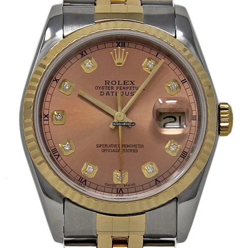 Wonderful Replica Rolex Datejust 16233 Automatic Movement 36mm Steel Case Mens/unisex Watch