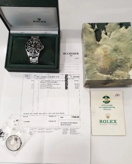 Excellent Replica Rolex Submariner Date 16800 Caliber 3035 Automatic Movement 40mm Steel Case Mens/unisex Watch - Image 4