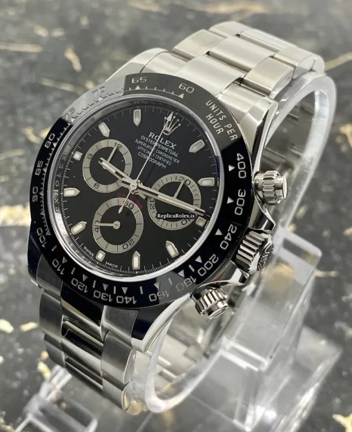 Top Replica Rolex Daytona 116500ln Caliber 4130 Automatic Movement 40mm Steel Case Mens/unisex Watch - Image 3