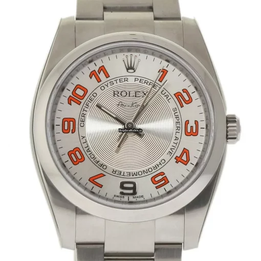 Great Fake Rolex Air King 114200 Caliber 3130 Automatic Movement 34mm Steel Case Womens Watch