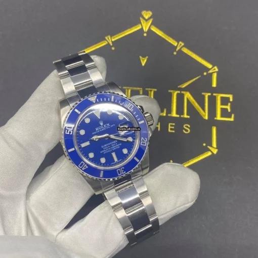 Attractive Fake Rolex Submariner Date 116619lb Caliber 3135 Automatic Movement 40mm White Gold Case Mens/unisex Watch - Image 8