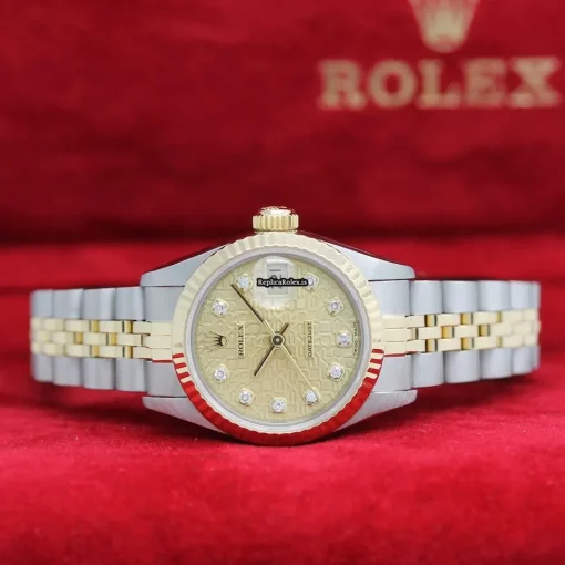 Attractive Replica Rolex Lady-datejust 69173 Caliber 2135 Automatic Movement 26mm Steel Case Womens Watch