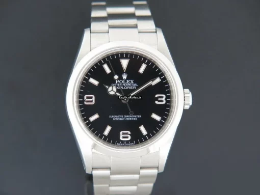 Appealing Fake Rolex Explorer 114270 Automatic Movement 36mm Steel Case Mens/unisex Watch - Image 3