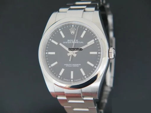 Lovely Replica Rolex Oyster Perpetual 34 124200 Automatic Movement 34mm Steel Case Mens/unisex Watch