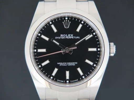 Lovely Replica Rolex Oyster Perpetual 34 124200 Automatic Movement 34mm Steel Case Mens/unisex Watch - Image 2