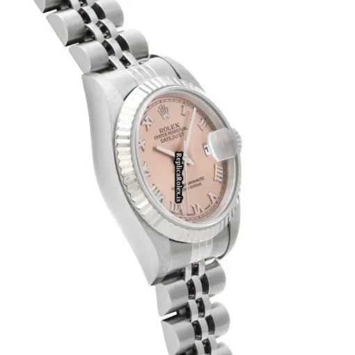 Beautiful Replica Rolex Lady-datejust 69174 Automatic Movement 26mm Steel Case Womens Watch - Image 3