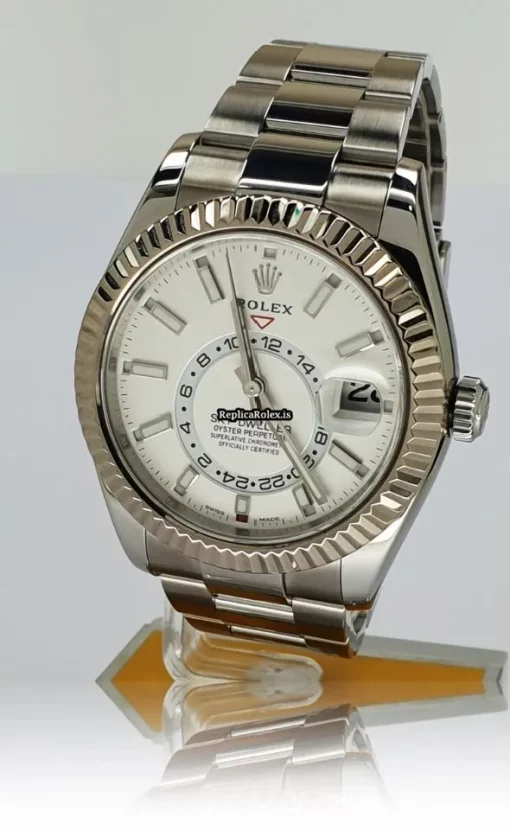 Nice Replica Rolex Sky-dweller 326934 Caliber 9001 Automatic Movement 42mm Steel Case Mens/unisex Watch - Image 2