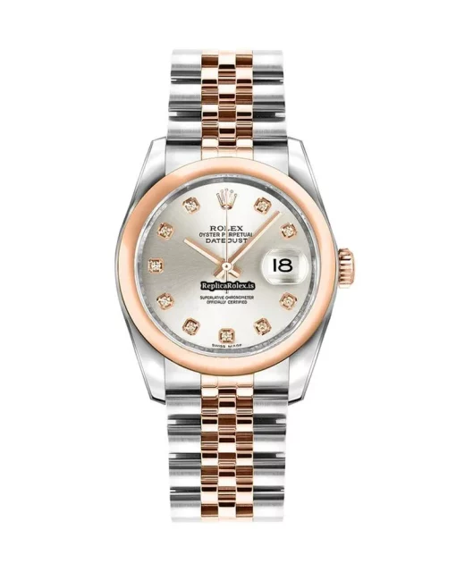 Epic Replica Rolex Datejust 116201 Automatic Movement 36mm Gold/steel Case Mens/unisex Watch - Image 2