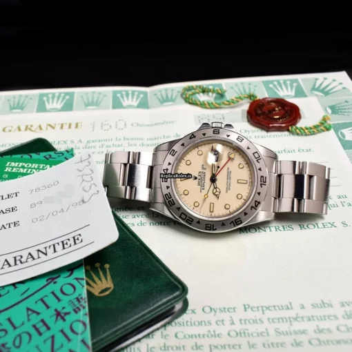 High-end Replica Rolex Explorer II 16550 Automatic Movement Steel Case Mens/unisex Watch