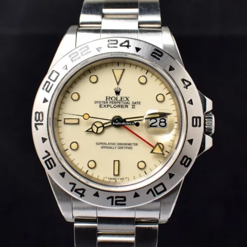 High-end Replica Rolex Explorer II 16550 Automatic Movement Steel Case Mens/unisex Watch - Image 3