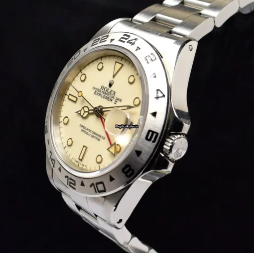 High-end Replica Rolex Explorer II 16550 Automatic Movement Steel Case Mens/unisex Watch - Image 4