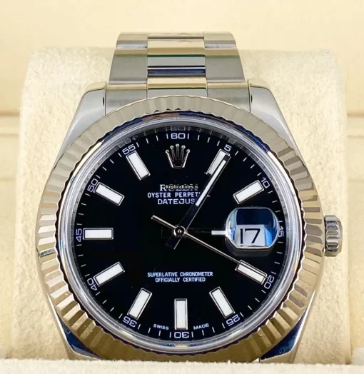 Aaa Replica Rolex Datejust II 116334 Caliber 3136 Automatic Movement 41mm Steel Case Mens/unisex Watch - Image 2