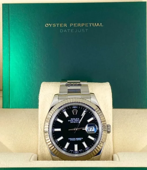 Aaa Replica Rolex Datejust II 116334 Caliber 3136 Automatic Movement 41mm Steel Case Mens/unisex Watch - Image 3