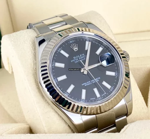 Aaa Replica Rolex Datejust II 116334 Caliber 3136 Automatic Movement 41mm Steel Case Mens/unisex Watch - Image 4