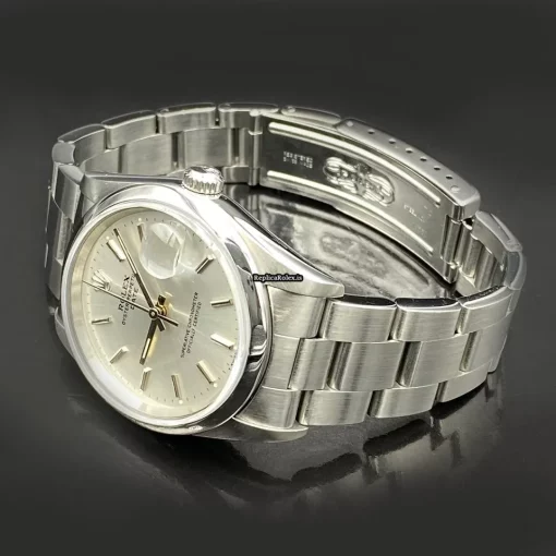 Popular Replica Rolex Oyster Perpetual Date 15200 Caliber 3135 Automatic Movement 34mm Steel Case Womens Watch - Image 5