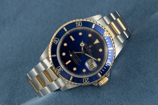 Discount Replica Rolex Submariner Date 16613 Caliber 3135 Automatic Movement 40mm Gold/steel Case Mens/unisex Watch - Image 3