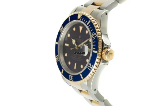 Discount Replica Rolex Submariner Date 16613 Caliber 3135 Automatic Movement 40mm Gold/steel Case Mens/unisex Watch - Image 6