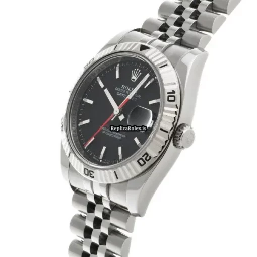 Mind-boggling Replica Rolex Datejust Turn-o-graph 116264 Caliber 3135 Automatic Movement 36mm Steel Case Watch - Image 2