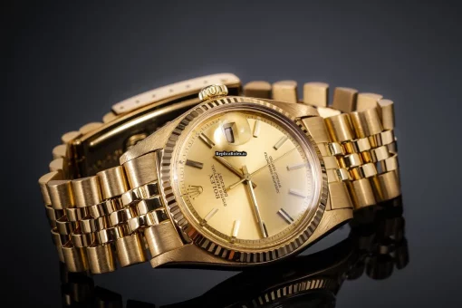 Wonderful Replica Rolex Datejust 1601 Caliber 1570 Automatic Movement 36mm Yellow Gold Case Mens/unisex Watch - Image 5